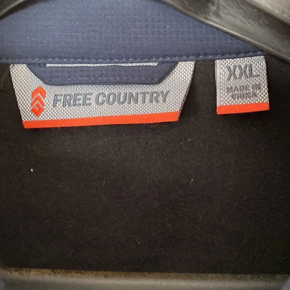 Free Country Men's Base Camp II Softshell Jacket Size XXL